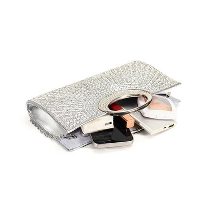 Elegant Sparkling Rhinestone Sequin Women&