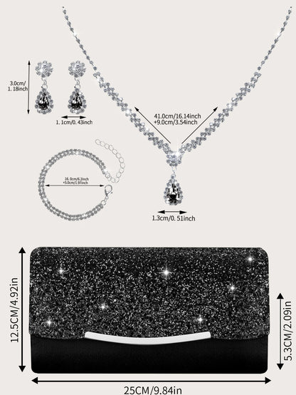 Romantic and stylish sequined women&