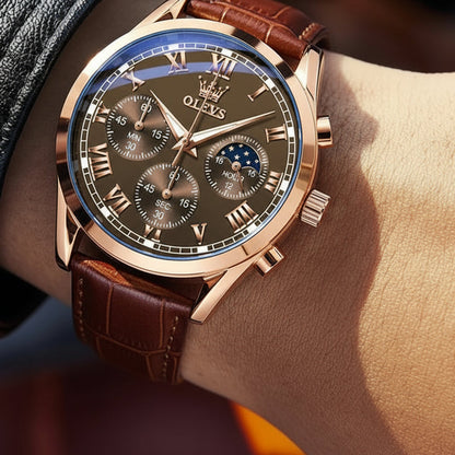 OLEVS Moon Phase men&