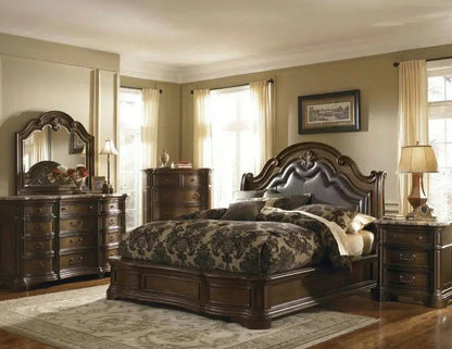 Classic King Size Bedroom Set European Style Hot Sell Royal Luxury Bedroom Furniture 5070