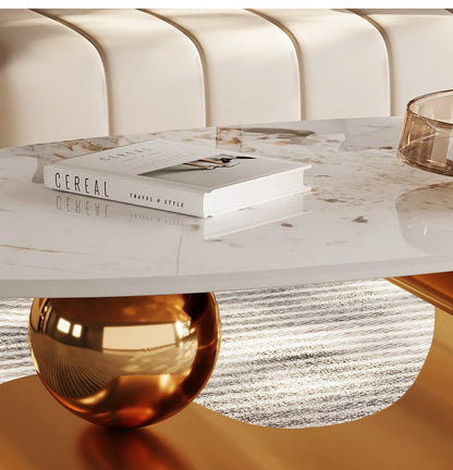 Luxury Living Room Coffee Tables Base Book Nordic Marble Coffee Table Dressing Auxiliary Designer Mesa De Centro De Sala Tables