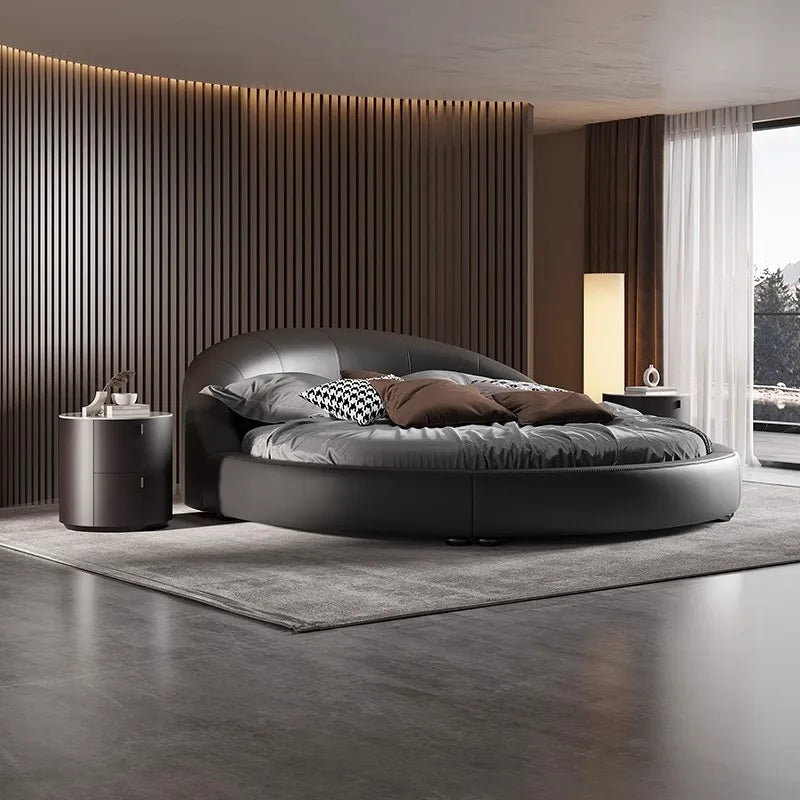 Luxury Unique Bed Twin Japanese Modern Nightstands Bedsleeping Frame Camas De Casal De Luxo Bedroom Furniture Accessories