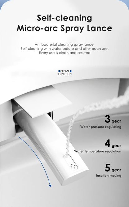 Intelligent Toilet, Wireless Remote Control, Floor Vent Intelligent Toilet, Intelligent Toilet with Cistern, Domestic Commercial