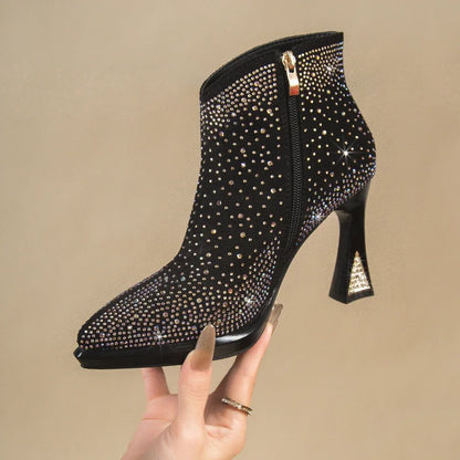 2025 New Sexy Luxurious Banquet Pointed Toe Women&