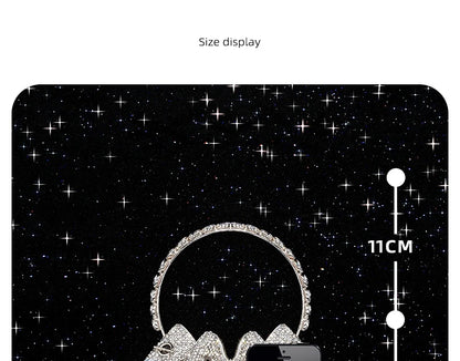 Luxury Bag  Diamond Evening Bag  Silver Designer Bag  Handbags  Pearl Bag  Hand Bags  Luxury Handbags