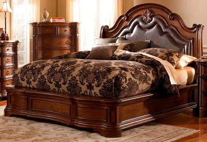 Classic King Size Bedroom Set European Style Hot Sell Royal Luxury Bedroom Furniture 5070