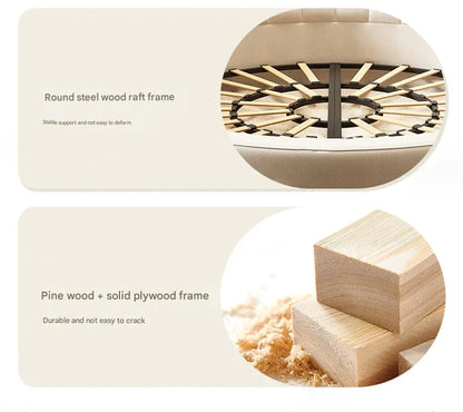 Simple Beauty Bed European Design Girls Double Queen Luxury Bed Castle Princess Sleeping Sex Platform Cama Trendy Furniture