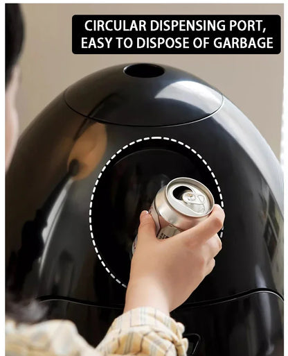 Dinosaur Egg Design Trash Can Large Capacity Room Garbage Collector Kitchen Food Waste Disposal Creative Cartoon Waste Bins