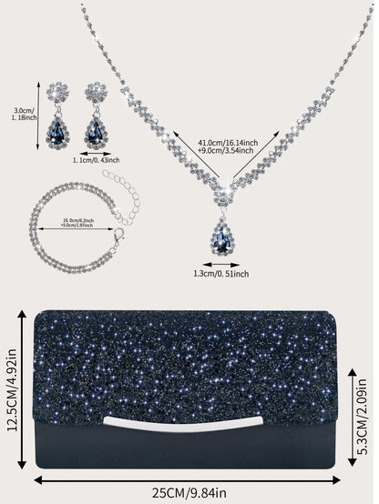 Romantic and stylish sequined women&