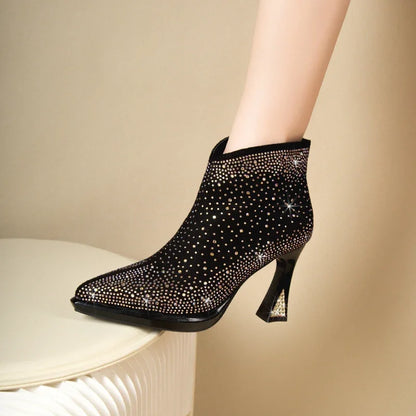 2025 New Sexy Luxurious Banquet Pointed Toe Women&