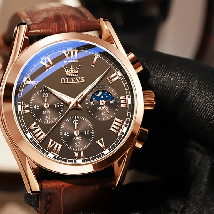 OLEVS Moon Phase men&