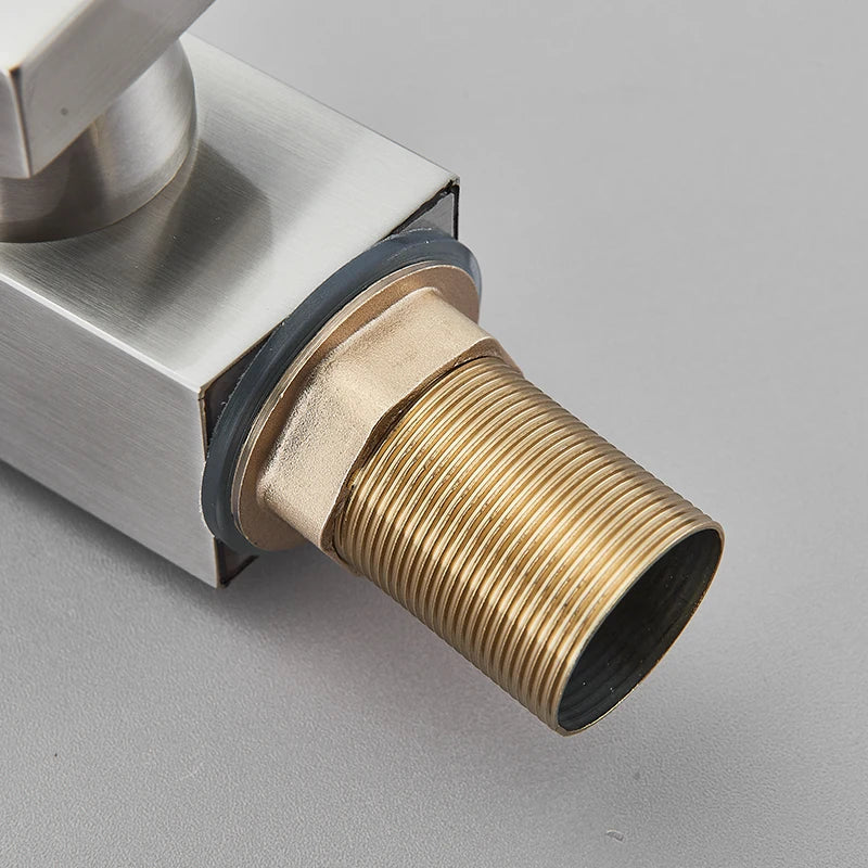 Smart Digital Display Basin Sink Faucet Hot Cold Water Temperature LED  Washbasin Waterfall Taps Bathroom Deck Mixers