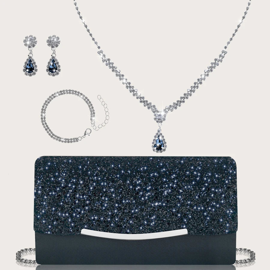 Romantic and stylish sequined women&