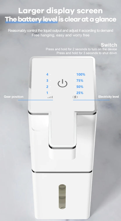 Wall Mounted Intelligent Induction Touchless Automatic Sensor Soap Dispenser Hand Cleaning Washing Machine for Kitchen Bathroom