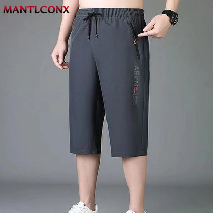 New Fashion Sports Shorts Men Breathable Quick Dry Men&