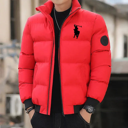 Cotton Jacket 2025 Autumn/Winter Fashion Zipper outdoor Fishing jacket Windproof Casual cotton Jacket M-5XL Men&