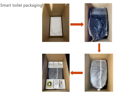 Intelligent Toilet, Wireless Remote Control, Floor Vent Intelligent Toilet, Intelligent Toilet with Cistern, Domestic Commercial