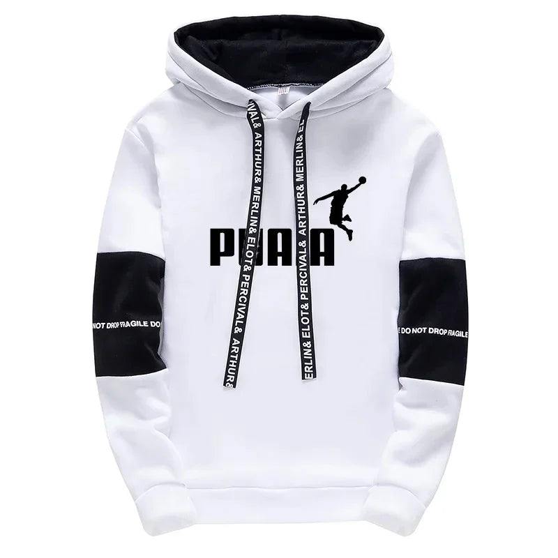 Hot Sales Mens Tracksuit Print Casual Sweatshirts Sportswear Single Piece Hoodie Pants Outdoors Gym Sports Jogging Mens Clothing