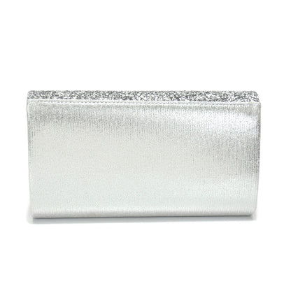 V Design Metal Chain Glamorous Design Evening Bags Envelope Shaped Sequins Handbags For Prom Dinner Wedding Banquet Purse