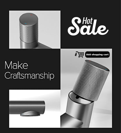 Intelligent digital display luxury white brass shower system with hidden design Dual control of hot &amp; cold Wall mounted faucet