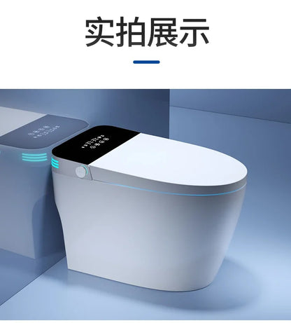 zqSmart toilet toilet, fully automatic voice integrated, no water pressure limit instant hot toilet