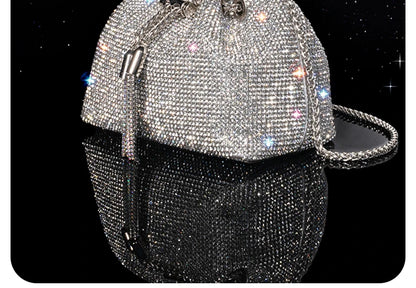 Luxury Bag  Diamond Evening Bag  Silver Designer Bag  Handbags  Pearl Bag  Hand Bags  Luxury Handbags
