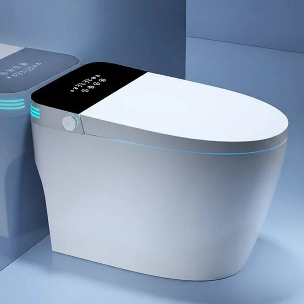 zqSmart toilet toilet, fully automatic voice integrated, no water pressure limit instant hot toilet