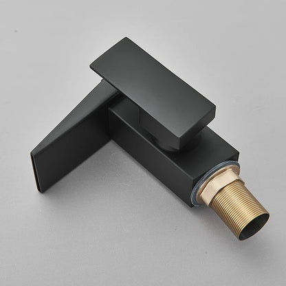 Smart Digital Display Basin Sink Faucet Hot Cold Water Temperature LED  Washbasin Waterfall Taps Bathroom Deck Mixers