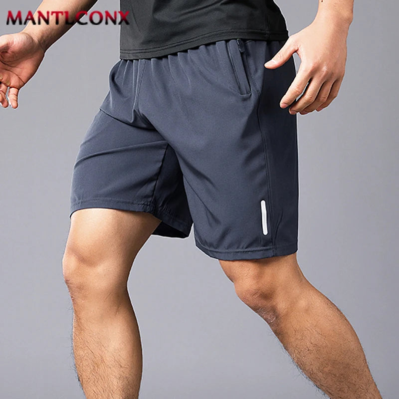 New Fashion Sports Shorts Men Breathable Quick Dry Men&