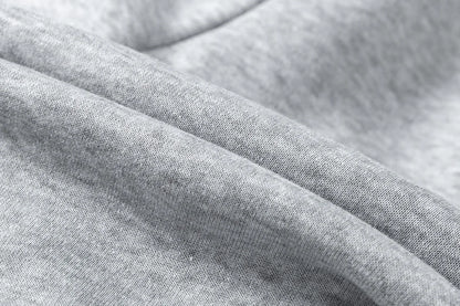 New hooded sports hoodie + 2 sets of sweatpants, fashion printed autumn and winter men&