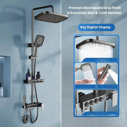 Modern Bathroom Shower Head Set for Home Use - Constant Temperature Bathroom Shower System