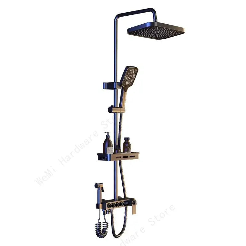 Modern Bathroom Shower Head Set for Home Use - Constant Temperature Bathroom Shower System
