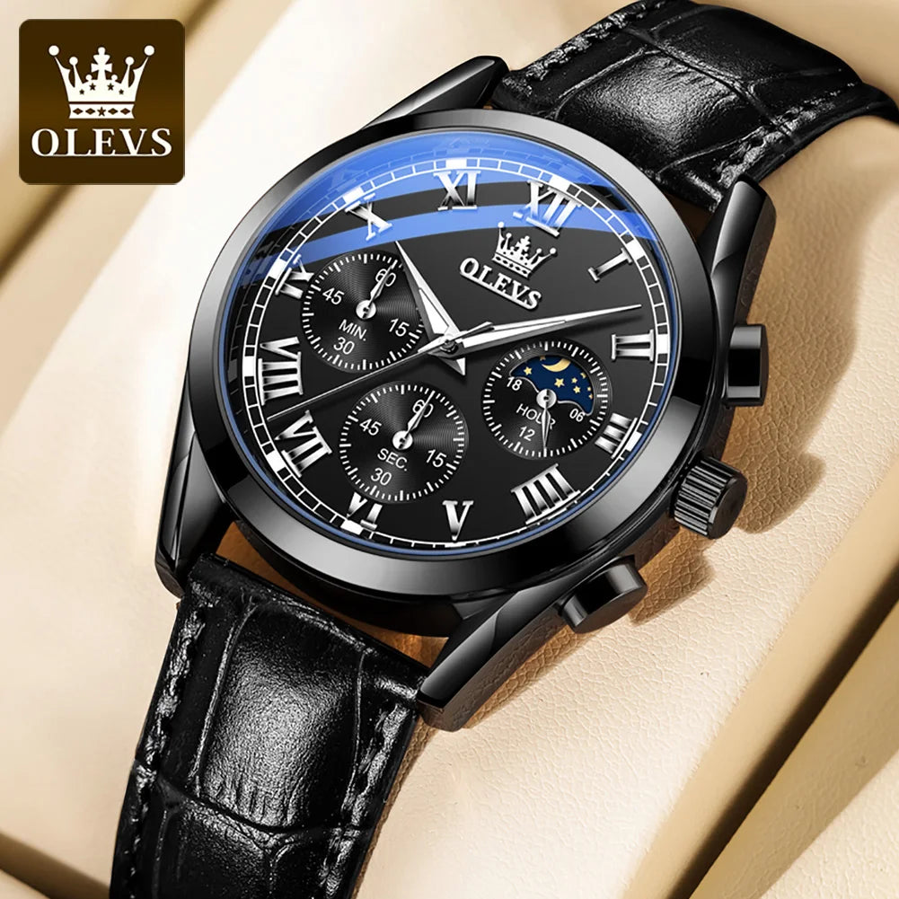 OLEVS Moon Phase men&