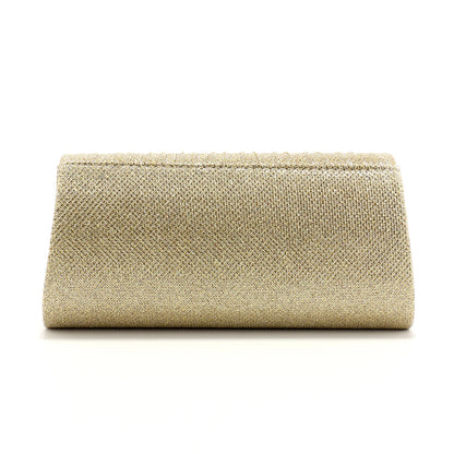 Metal Luxury Women Evening Bags Ruched Design Sequined Small Envelope Shaped Box Party Wedding Event Handbags Purse
