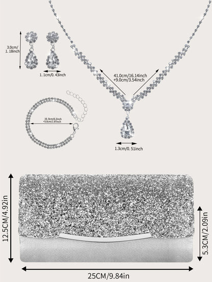 Romantic and stylish sequined women&