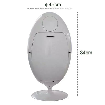 Dinosaur Egg Design Trash Can Large Capacity Room Garbage Collector Kitchen Food Waste Disposal Creative Cartoon Waste Bins