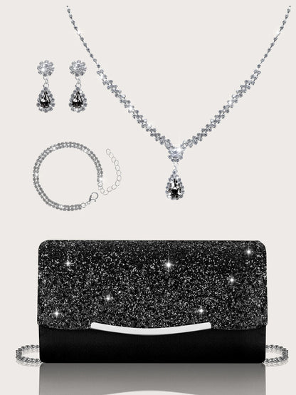 Romantic and stylish sequined women&