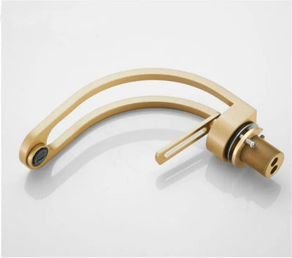 Bathroom Mixer Tap Black Grey White Gold Wash basin Faucet Single Handle Hot and Cold Lavotory Faucet