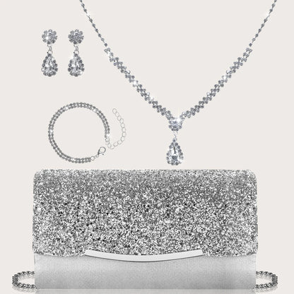 Romantic and stylish sequined women&