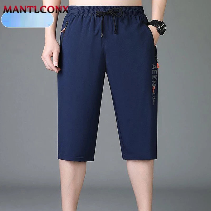 New Fashion Sports Shorts Men Breathable Quick Dry Men&