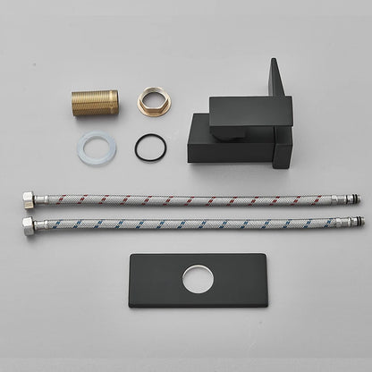 Smart Digital Display Basin Sink Faucet Hot Cold Water Temperature LED  Washbasin Waterfall Taps Bathroom Deck Mixers