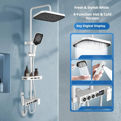 Modern Bathroom Shower Head Set for Home Use - Constant Temperature Bathroom Shower System