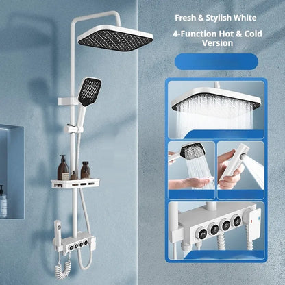 Modern Bathroom Shower Head Set for Home Use - Constant Temperature Bathroom Shower System