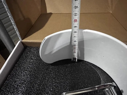 GEGVE Waterfall Washbasin Faucets Mixer Tap Sink Hot&amp;cold Water Hydrant Iron To Sink A Bathtub Bathroom Sink tap tap Black White