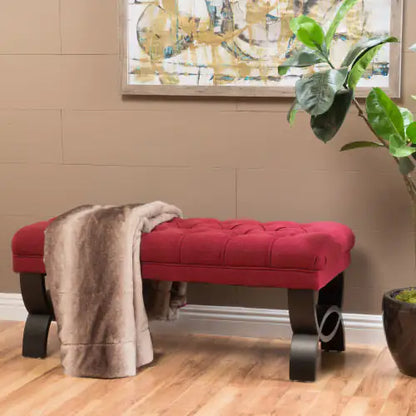 Crimson Seating Ottoman
