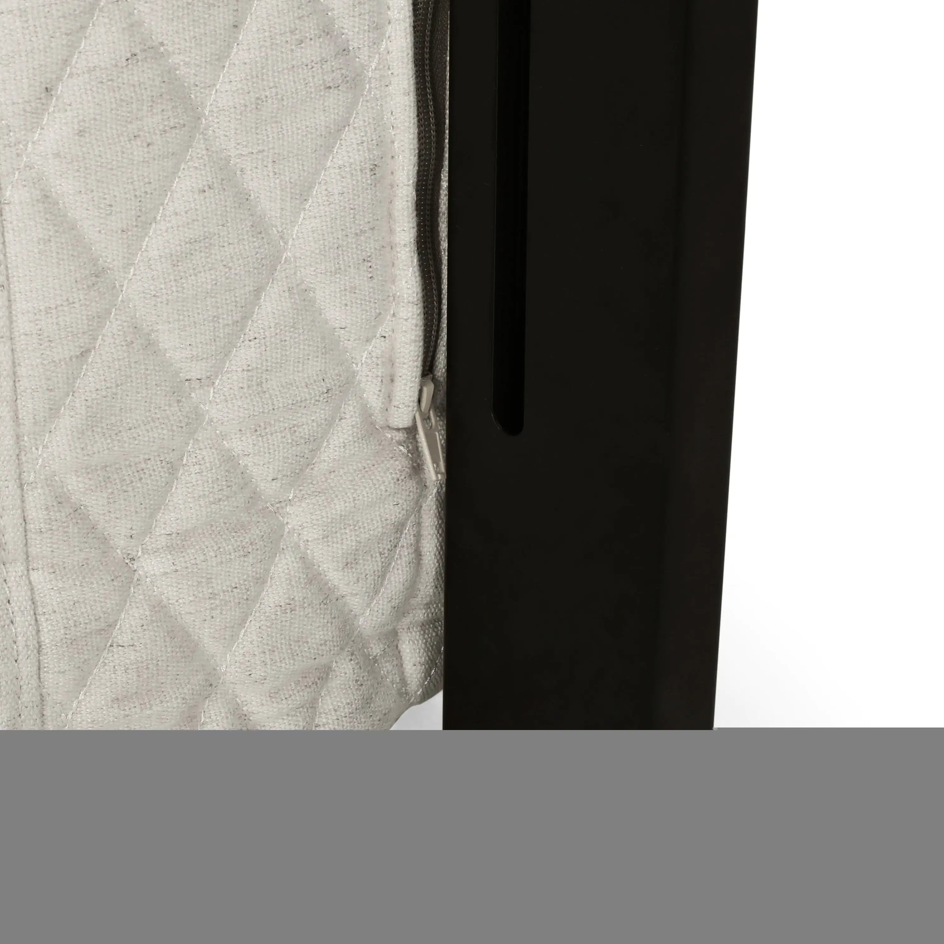 Elegant Fabric Wingback Headboard