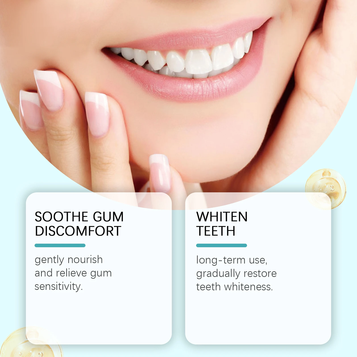 Niacinamide Toothpaste for Whitening, Plaque Removal, and Fresh Breath