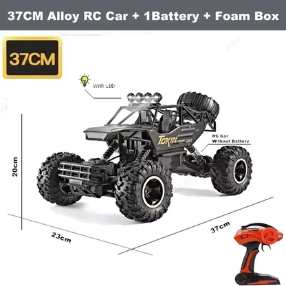1/12 4WD RC Off-Road Truck - Durable All-Terrain High-Speed Remote Control Vehic