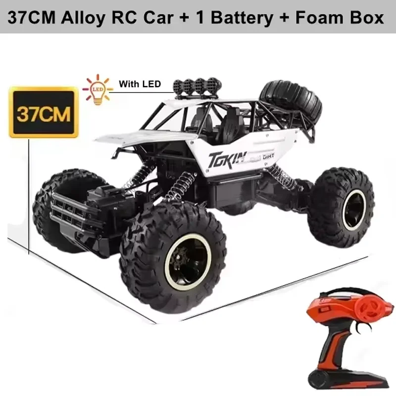 1/12 4WD RC Off-Road Truck - Durable All-Terrain High-Speed Remote Control Vehic