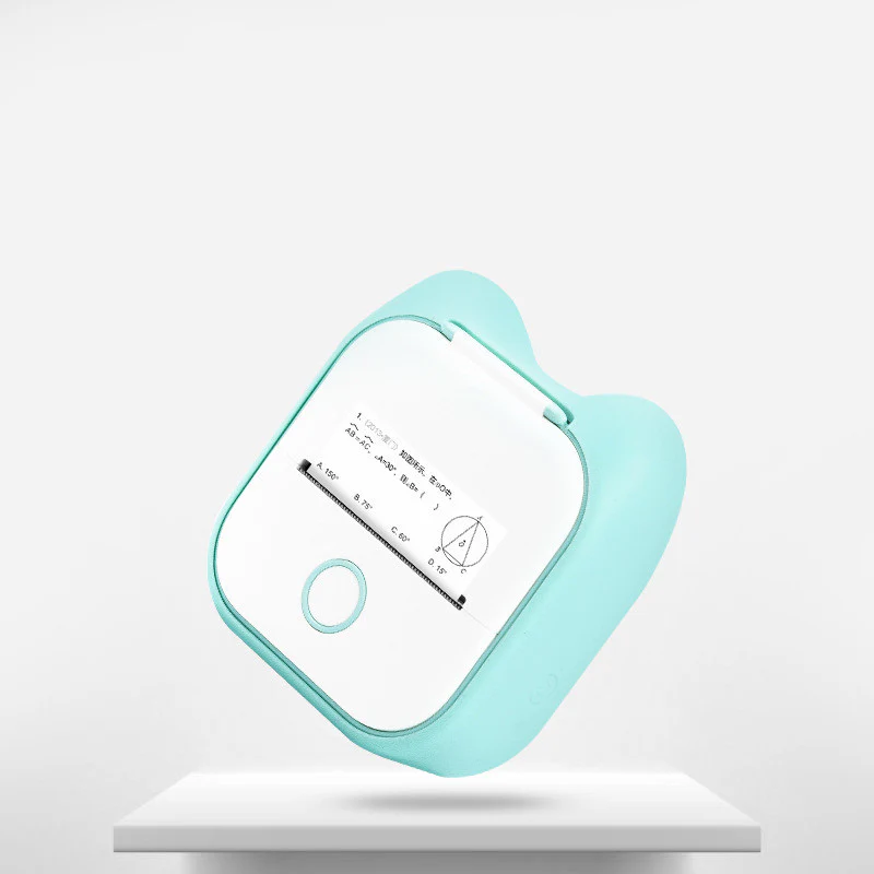 Portable Bluetooth Thermal Label and Photo Printer for Home and Education